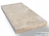 Tuscany Beige 6X12 Tumbled Travertine Paver