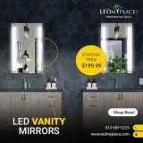 Enhance Your Bathroom Lights By Installing LED Vanity Mirrors