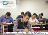 MBA college admission 2019 in Chhattisgarh