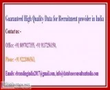 Guaranteed High Quality Data for Recruitment provider in India