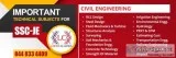 Subject wise classes for civil engineers
