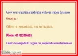 Grow your educational institution with our student databases