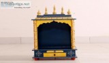 Beautiful Collection of Wooden Mandir in Indore Wooden Street