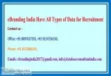 eBranding India Have All Types of Data for Recruitment