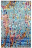 Sky Rainbow Modern Wool Carpet