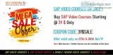 Mega 39 Sale - Start Learning SAP and Oracle Fusion Courses  39 