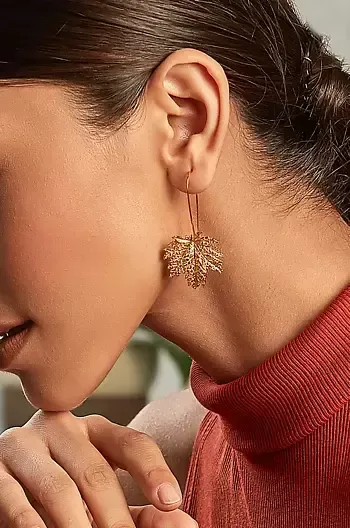 Maple Leaf Earrings