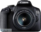 Canon EOS 1500D 24.1 Digital SLR Camera (Black) with EF S18-55 i