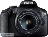 Canon EOS 1500D 24.1 Digital SLR Camera (Black) with EF S18-55 i