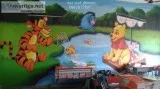 Amazing school wall painting in Hyderabad