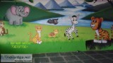 cartoon wall Art Design in Hyderabad