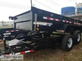 NEW 2019 PJ 12ft 72&quot Tandem Axle Dump Trailer