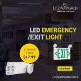 Use LED Emergency Light For Safe Exit at Your Office
