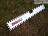 RARE 1973 - 1987 GMC Pickup Truck Tailgate Panel Trim Insert Mol