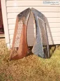 RARE 1937 37 Ford CAR Hood Side PanelS PANEL OEM AUTO VINTAGE AN
