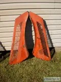 RARE 1937 37 Ford CAR Hood Side PanelS PANEL OEM AUTO VINTAGE AN