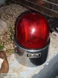 RARE FEDERAL BEACON RAY VINTAGE STROBE LIGHT MS51317 OSILLATING