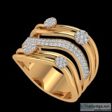 The Twinkle Loops Diamond Ring