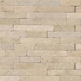 Chiaro Travertine 8x18 Tumbled Stone Veneer