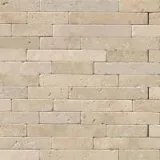 Chiaro Travertine 8x18 Tumbled Stone Veneer