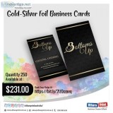 Uthara Print Australia - Foil Business Cards (90X55 mm)