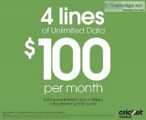 GET 4 FREE PHONES WHEN YOU SWITCH TO CRICKET . 100 PER MONTH