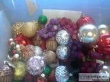 Box Full of Christmas Ornaments