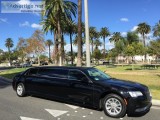 2015 BLACK 70-INCH STRETCH CHRYSLER 300 LIMOUSINE 633