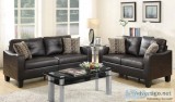 New Modern 2 pc Sofa and Loveseat Couch Set Tufting Back &quotWh