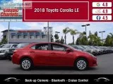 Used 2018 TOYOTA COROLLA LE for Sale in San Diego - 20493r