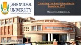 Choosing The Best Universities in Rajasthan 2019