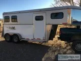 2009 Circle J Lightning 2 Horse Slant Gooseneck