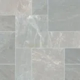 Nova Gray 160 Sft Natural Tumbled Versailles Pattern Pavers