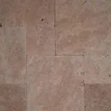 Coliseum French Pattern 16 Sft x 10 Kits Tumbled Travertine Pave