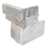 Alaska Gray 4.5X9 Split Face Mini Corner Ledger Panel