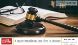 1 International Trade Law Expert In Canada Ali Eslami