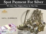 Selling silver cutlery in Delhi