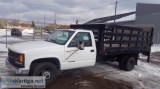 1 Ton Chevy Stake-Rack Truck with Tail-Gate Lift