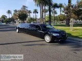 2015 BLACK CHRYSLER 300 140-INCH AMERICAN LIMOUSINE 1206 