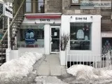 1300 sqft commercial space ground floor on St-Denis Plateau-Mont