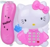 Aarushi Hello Kitty Learning Telephone Musical Toy for Kids - Ra