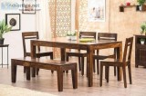 Get Extra 10% Off On Solid Wood  Dining Set.