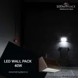 LED Wall Pack 40W Fixture an Energy-Efficient Way to Illuminate 