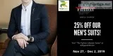 Black FridayCyber Monday -Men s Suit Sale