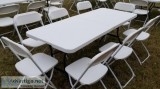 Tables and chairs rental service