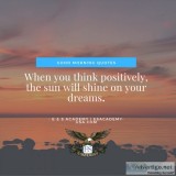 Sunshine on Your Biggest Dreams