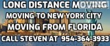 Long Distance Relocation to New York From Lighthouse Point Flori