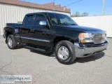 2003 GMC Sierra 1500 Black Pickup Truck 96497 Miles