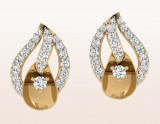 Gold and Diamond Stud Earrings Online