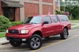 2004 Toyota Tacoma Red Pickup Truck 74580 Miles
